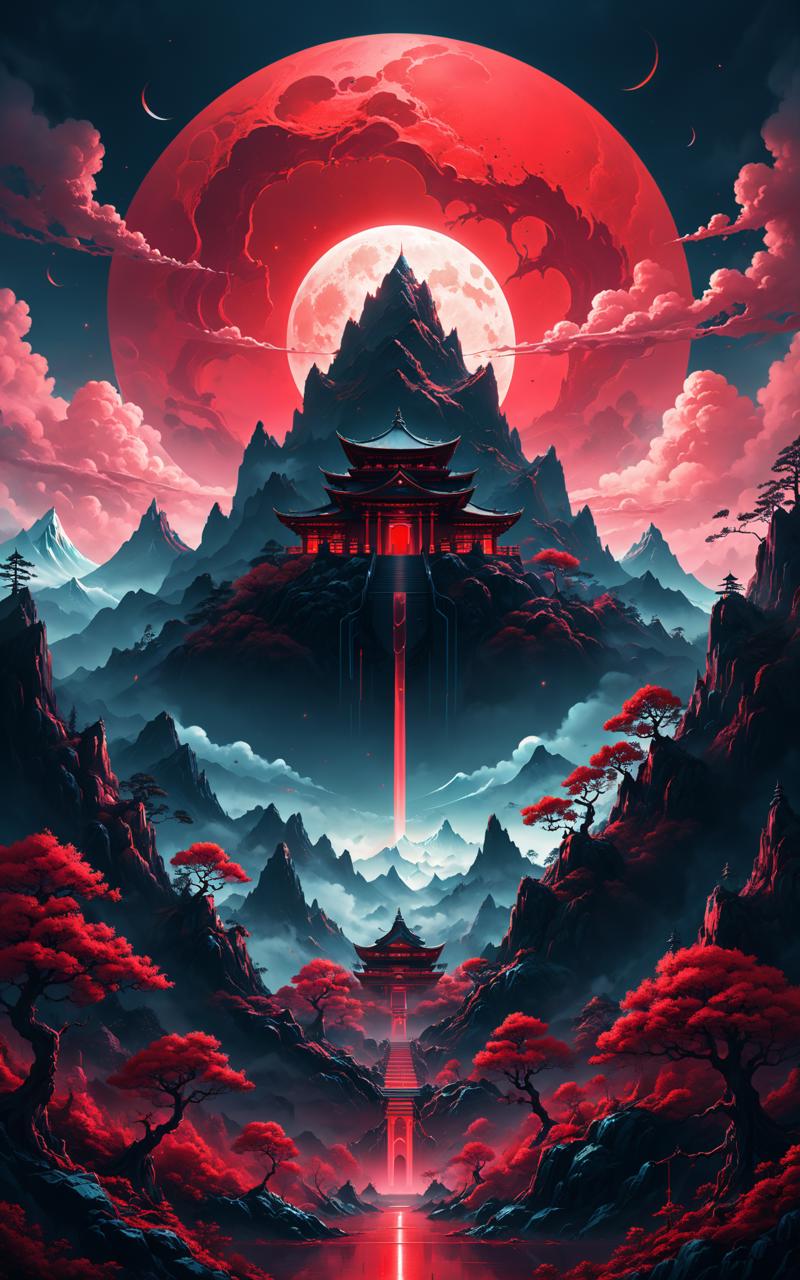 03811-1802499246-Scif vibes. Otherworldly. Cinematic. Ominous mountain, digital art, inspired by Cyril Rolando, digital art, blood red moon, fore.png